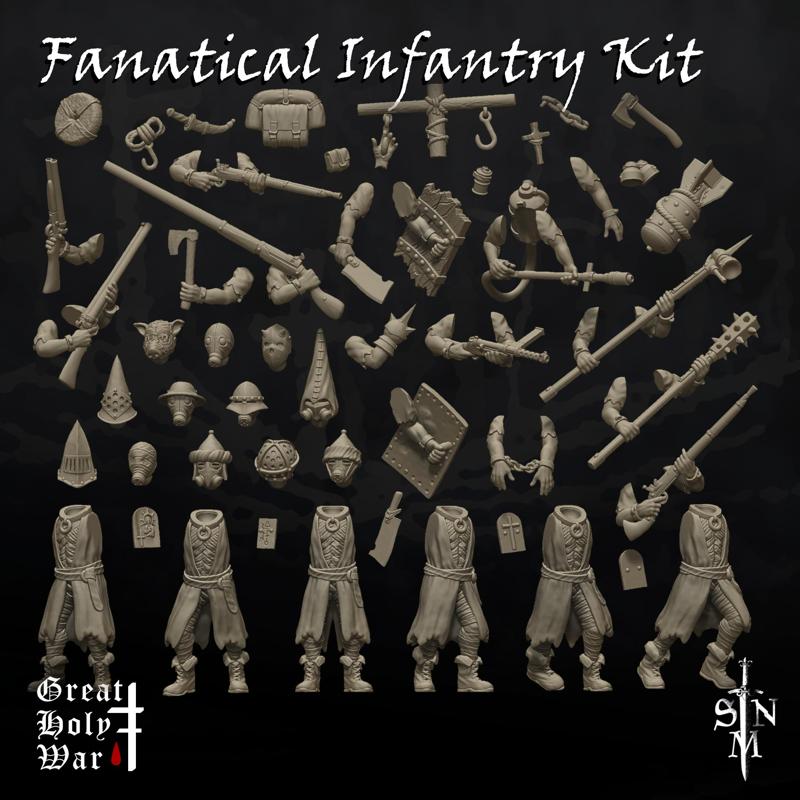 Great Holy War: Fanatical Infantry Kit