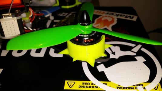Universal 2204 Brushless Motor Gaurds (Scalable for any size motor)