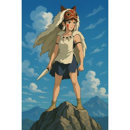 San (Princess Mononoke) Fan-Art