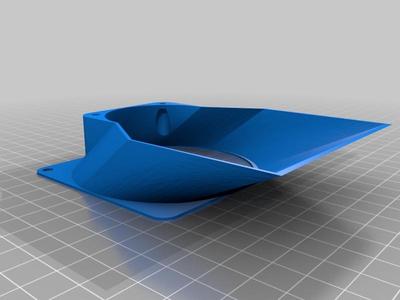 80mm fan support for RAMPS (hesperos prusa bq)