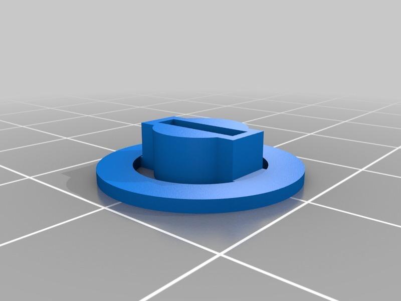 Door lock rod spacer