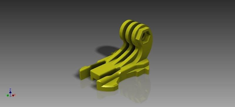 J mount for GoPro and SJCAM