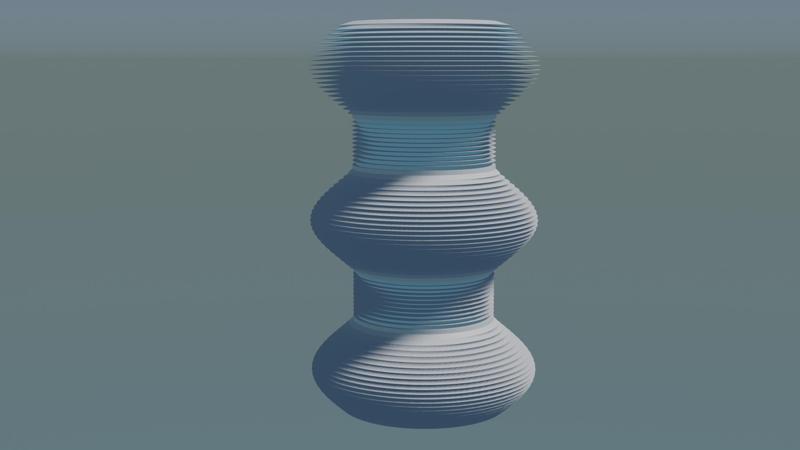 Wavy Vase 3D