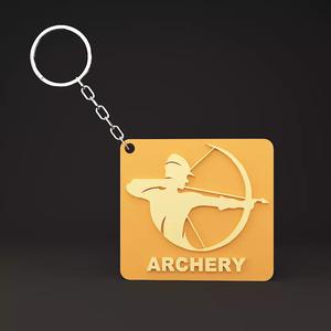 Archery Keychain