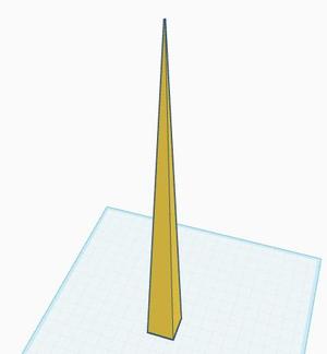 Pyramid height test