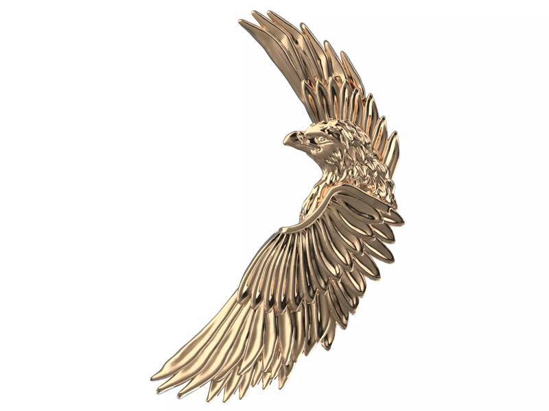 Regal Eagle Brooch