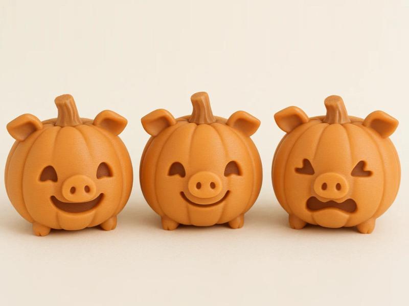 Halloween Pumpkin Piggy