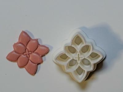 Flower Polymer Clay Cutter Earrings Necklace