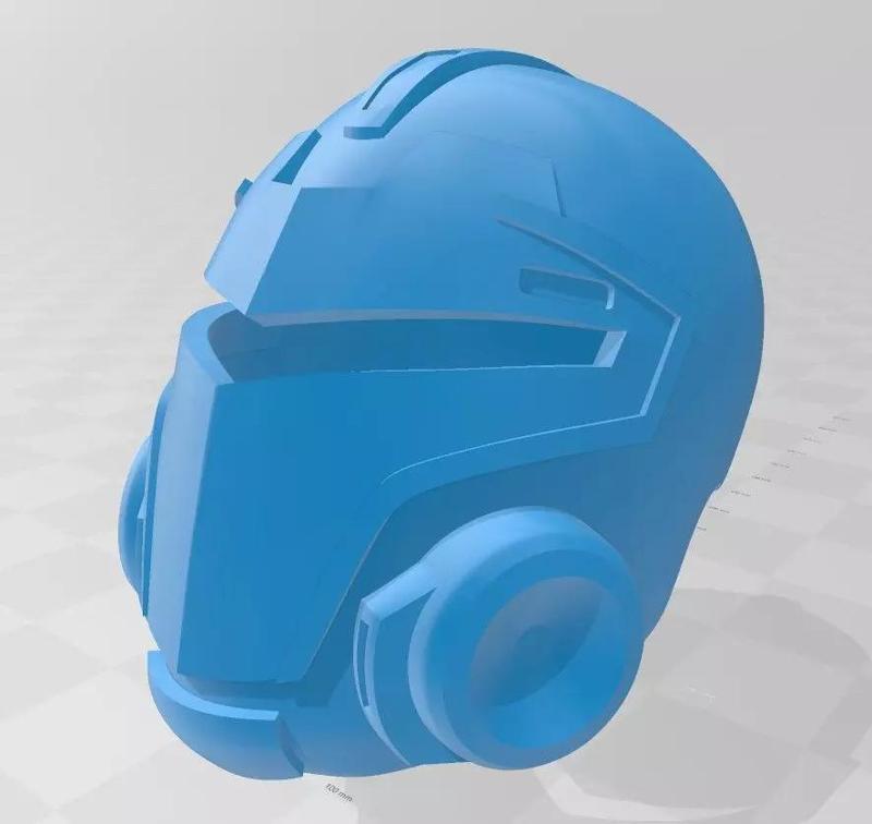 Mass Effect Blood Dragon Helmet