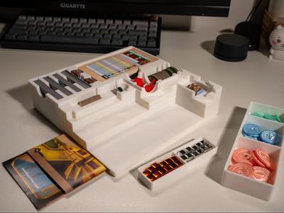 7 Wonder Duel Board Game Insert +Agora & Pantheon