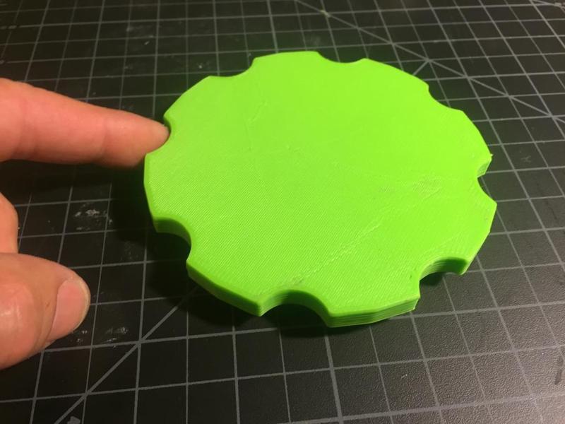 Platform for 75mm turntable bearing