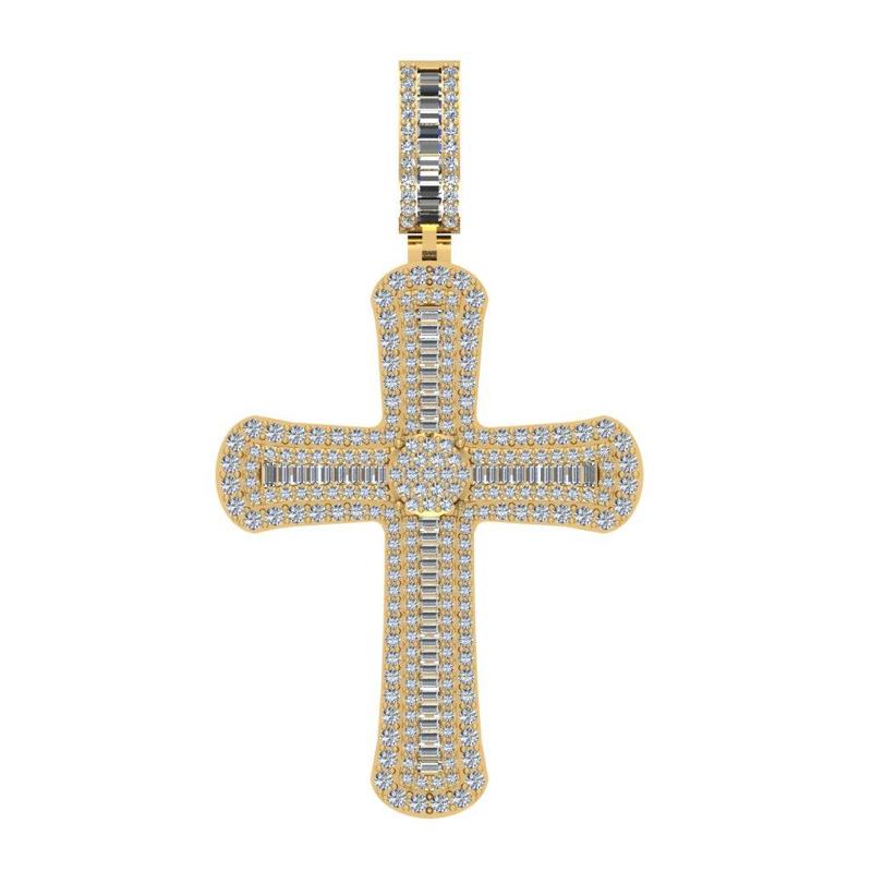 HIP-HOP CROSS PENDANT