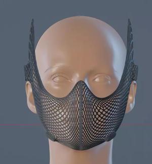 wearable fashion mask