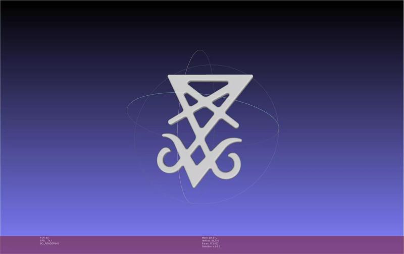 Helltaker Lucifer Chest Pin