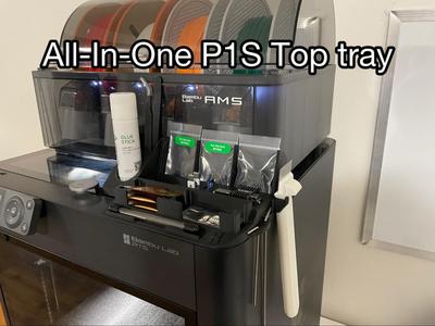Top Tool Storage Organizer For P1S