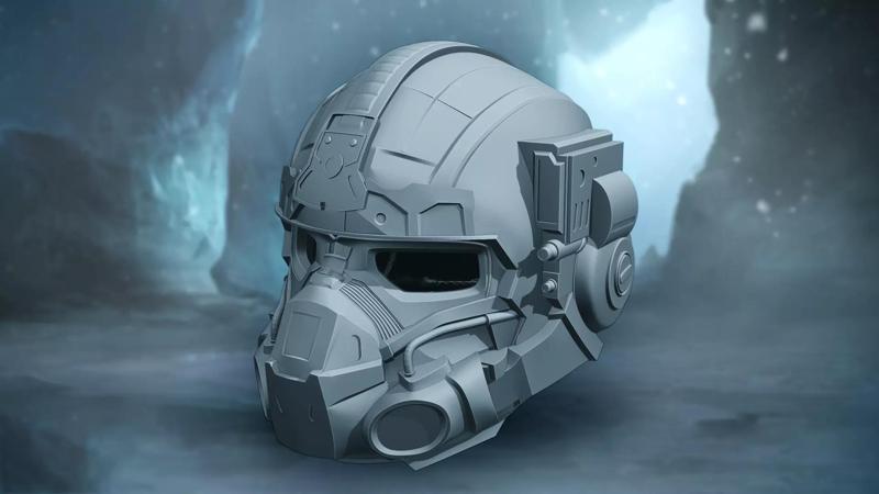 Gears 5 Lizzie Carmine Inspired Helmet