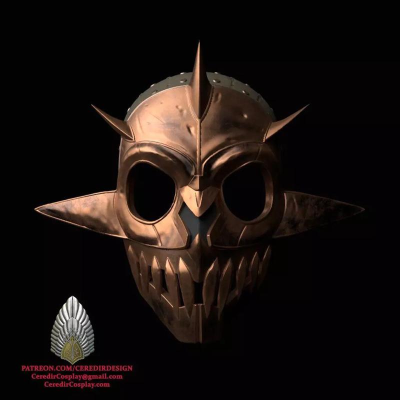 Gaudrim Helmet Rings of power 3D DIGITAL DOWNLOAD