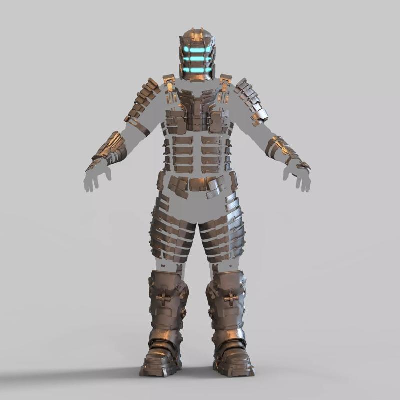 Dead Space Remake LVL 5 Isaac Clarke Full Body Wearable Armor