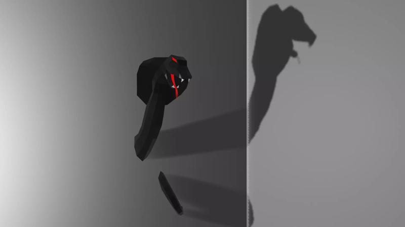 diy snake papercraft template