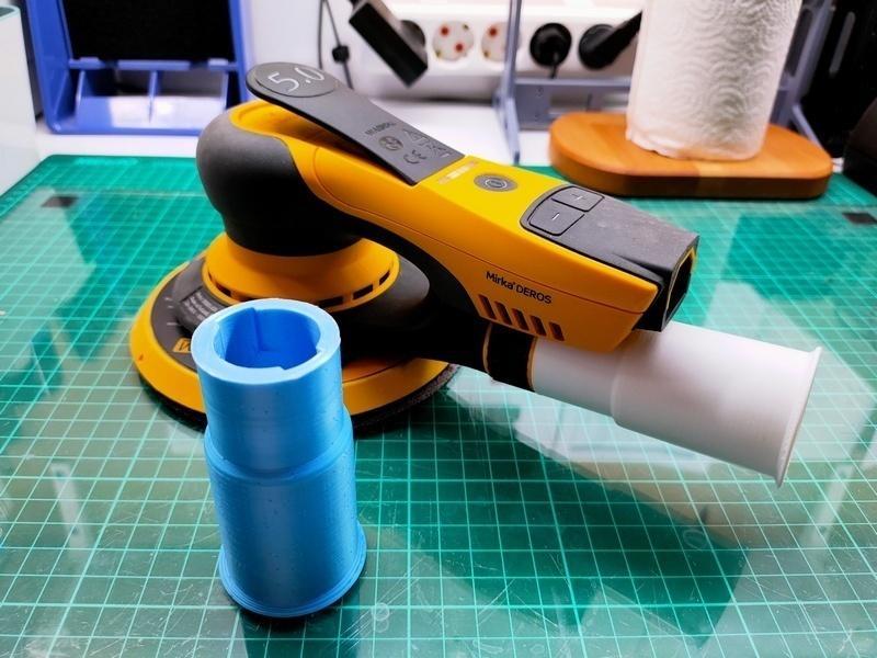 DUST HOSE ADAPTER FOR MIRKA DEROS - SHOP VAC KARCHER Pro NT200