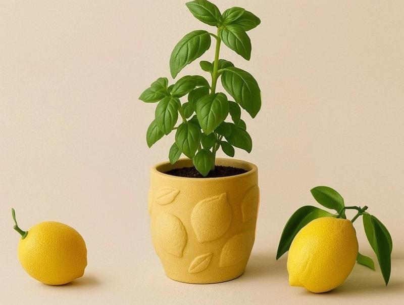 Limone Pop Planter -  Vibrant Italian Decor