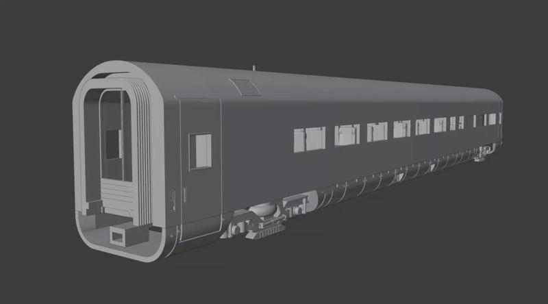 H0 1-87 scale Reisezugwagen Apmz 116 6