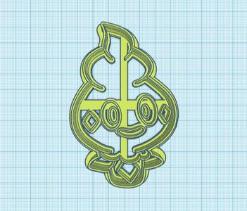 Pokemon: Vanillite Cookie Cutter