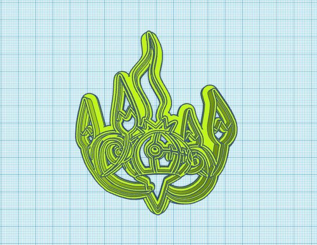 Pokemon: Chandelure Cookie Cutter