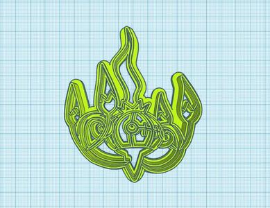 Pokemon: Chandelure Cookie Cutter
