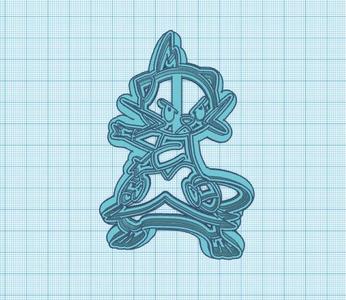 Pokemon: Dewott Cookie Cutter
