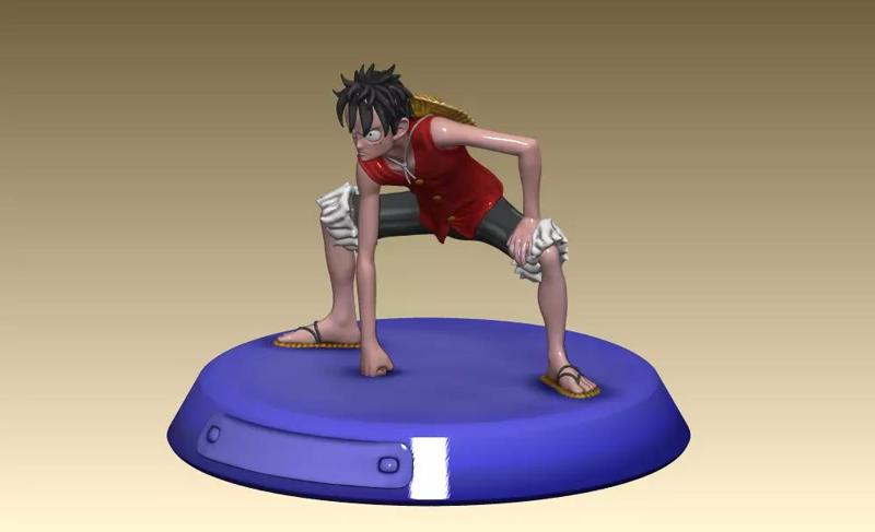 Monkey D Luffy 3D Model