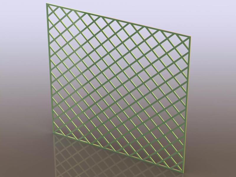 Plastic Mosaic Tile Sheet 300mm X 300mm