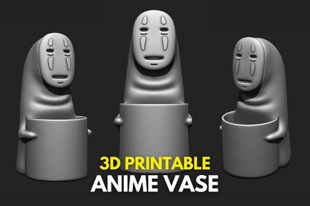 Anime Vase - Stuff Holder - 01