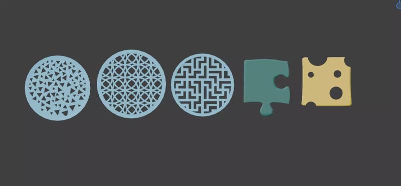 9 coasters stl files