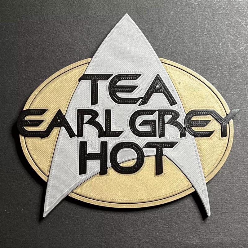 Tea Earl Grey Hot Coaster
