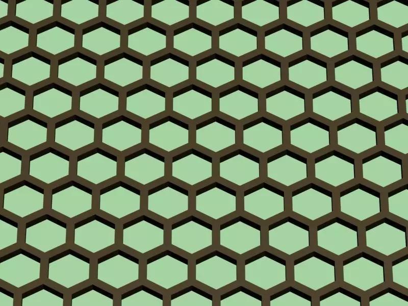 Printable Honeycomb mesh