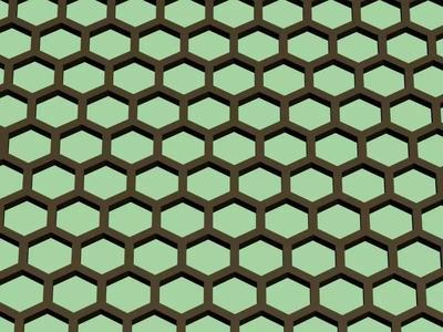 Printable Honeycomb mesh