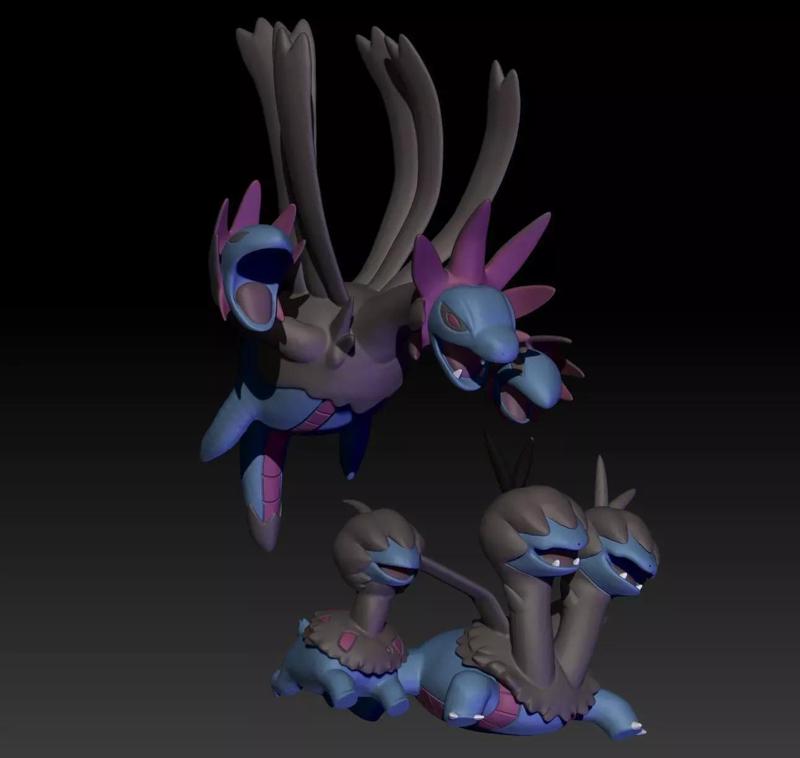 Pokemon Deino Zweilous Hydreigon