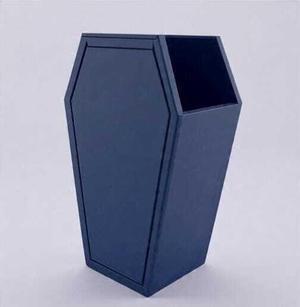 multipurpose computer pen in the shape of a vampire's coffin