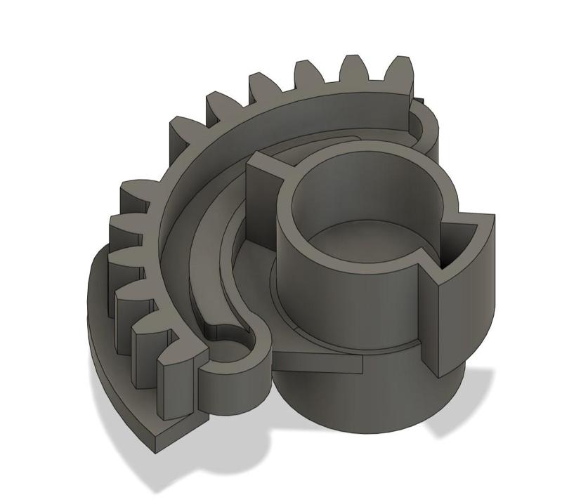 HVAC Heater Blend Door Actuator Gear JEEP