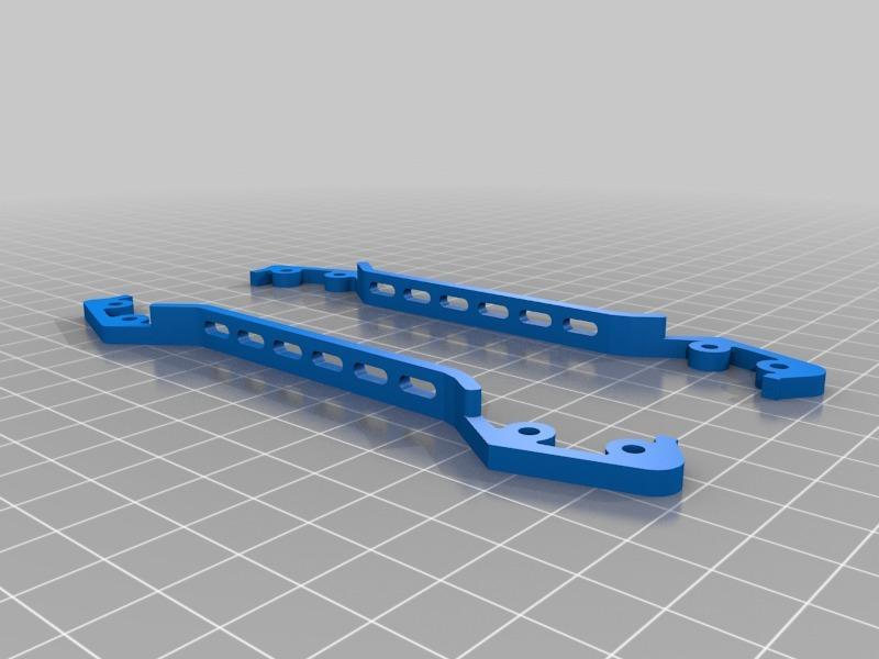 Mantis M-1 Sides for skid plate/bottom plate - RACE EDITION