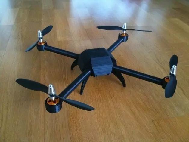 the 3d printable quadcopter