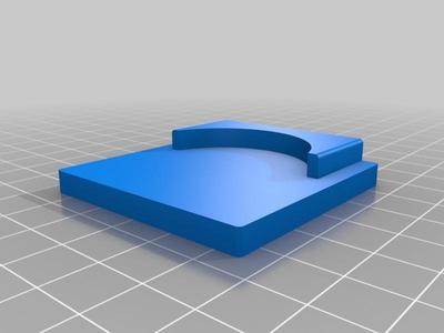 Simple Shower Rod Mount