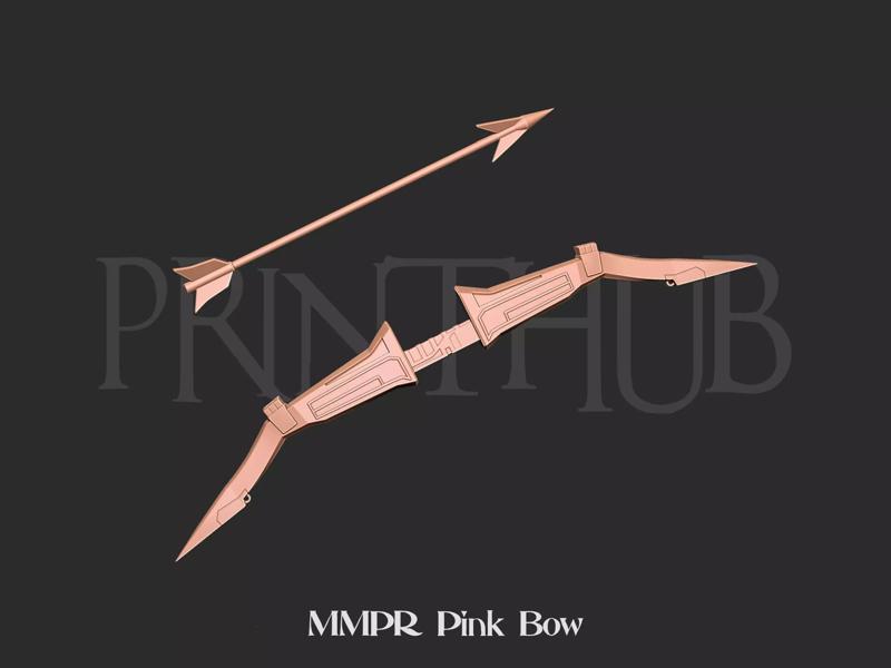 MMPR Pink Ranger Bow for cosplay