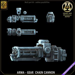 ARMOUR-GEAR - GATLING CANNON