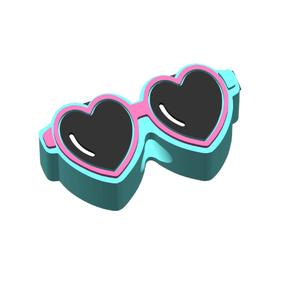 Heart Sunglasses Straw topper 2 sizes 3MF File Included