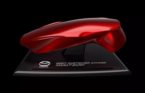 Mazda 3D model award