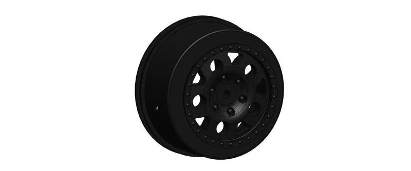 Team Associated SC10 Hex Wheel ASC9921 3D printable model