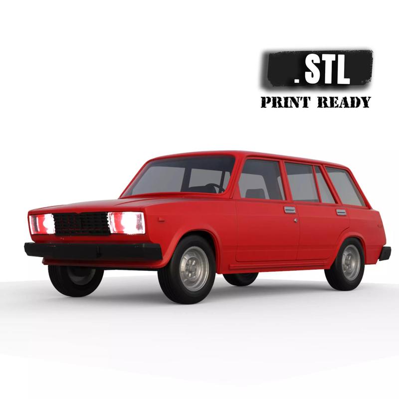 PrintablesSTL Lada Riva Nova Signet 2104 Classic Cars