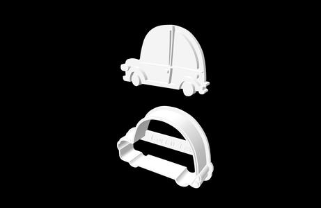 Cartoon Car - Cookie Cutter
